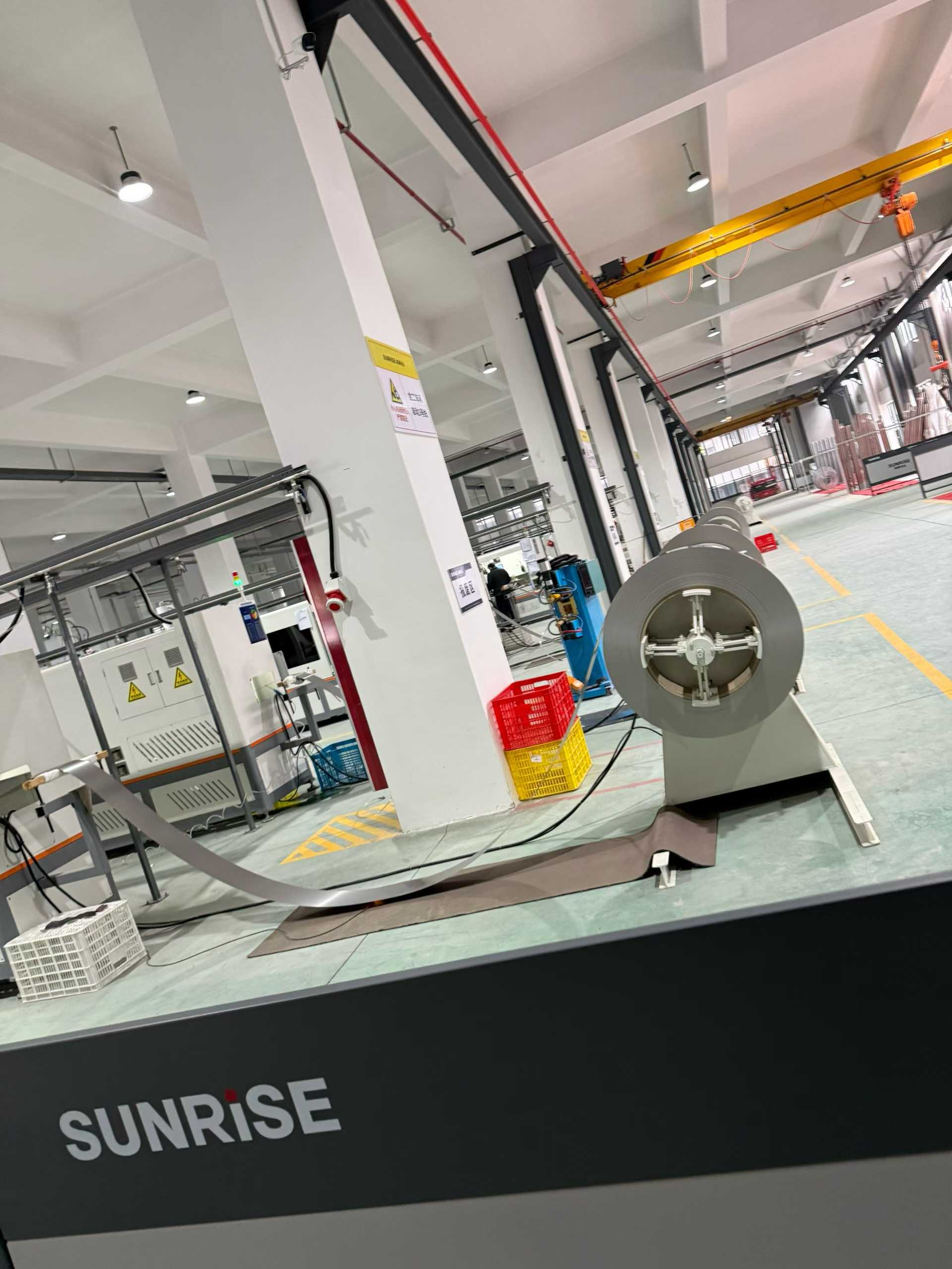 Sunrise Stainless Steel Coil Feeder for SUS304 Tumbler Manufacturing