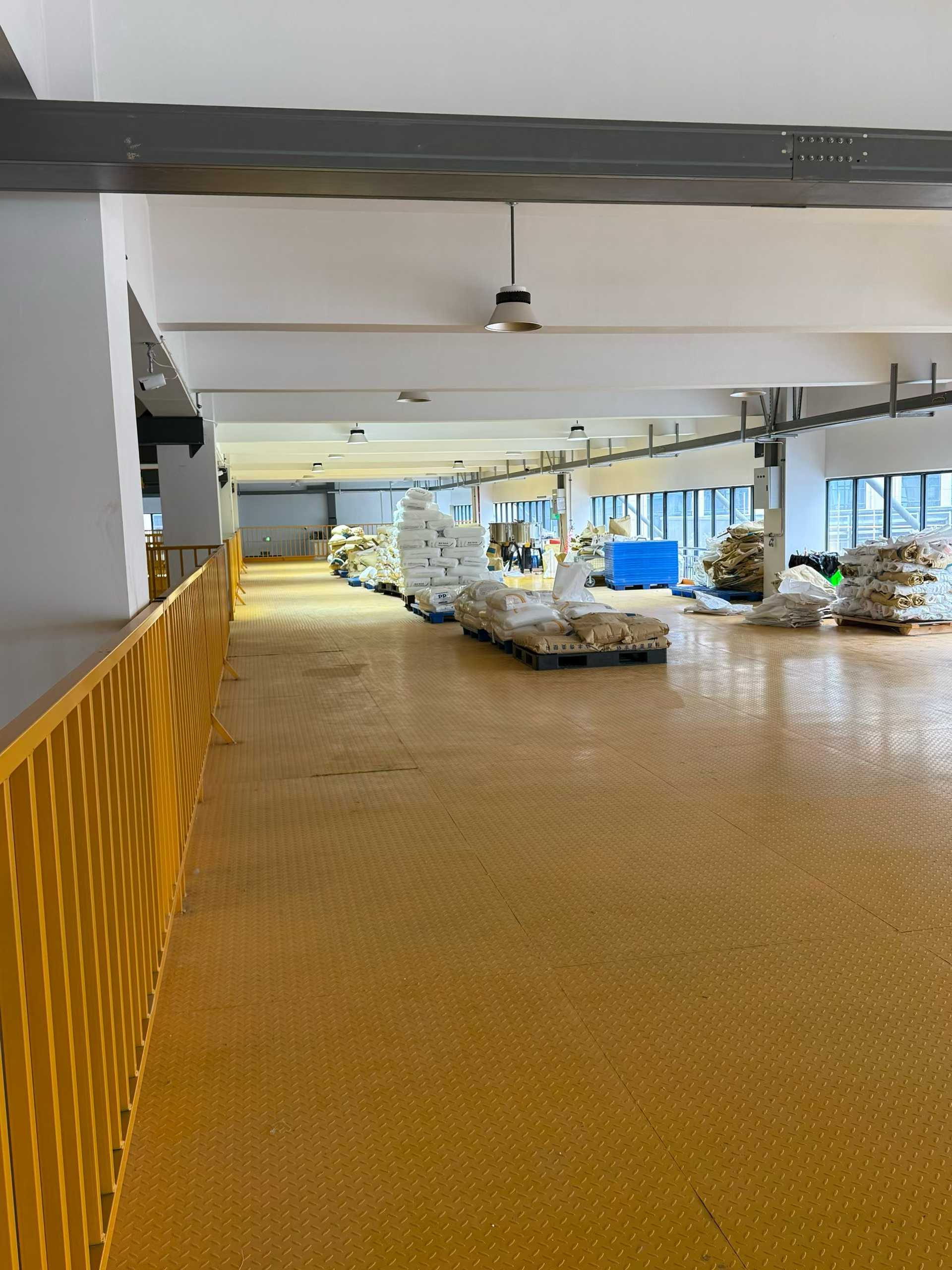 Raw Material Warehouse Food-Grade Resin Stainless Steel Storage