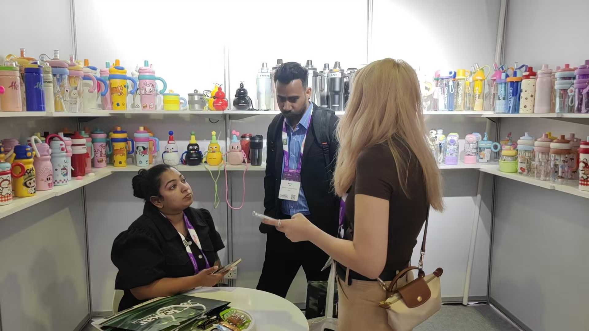 Lucky Cup Kids Tumbler Collection Retail Store Display