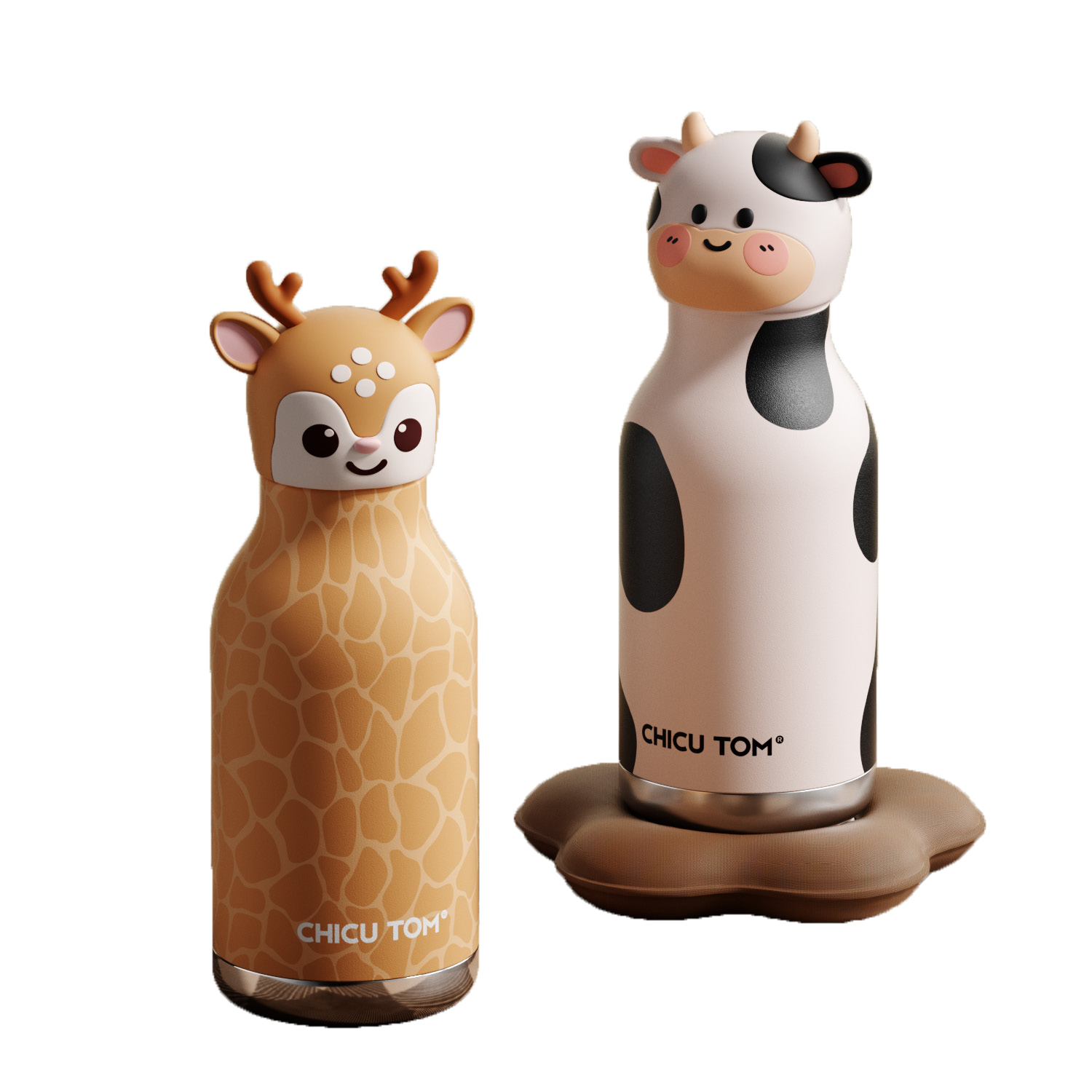 Animal Shape Kids Water Bottle - Tumblers.top OEM