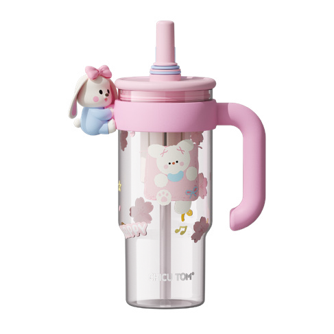 Playful Transparent Drinking Cup — OEM Wholesale (CT-KBS-500-P56)